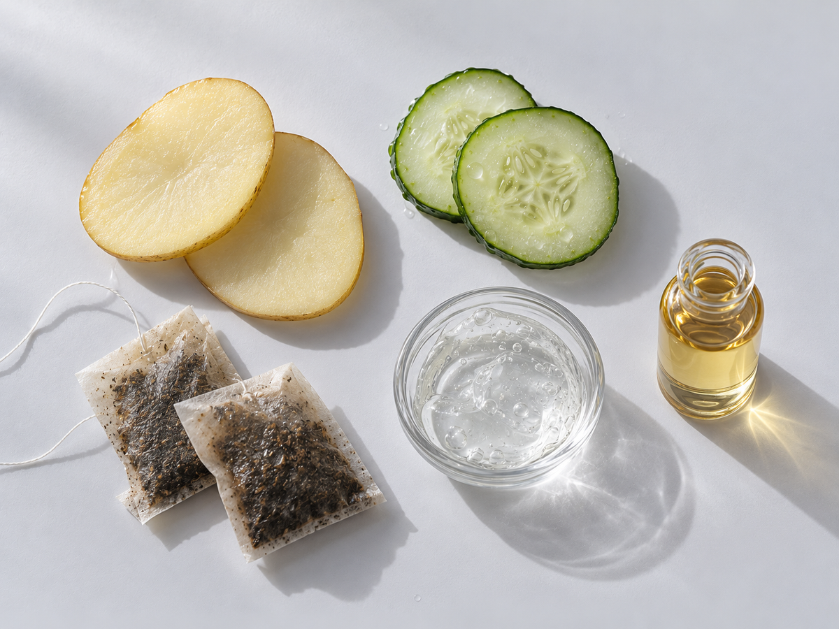 Remedios caseros para las ojeras: cuáles sirven y cuáles no